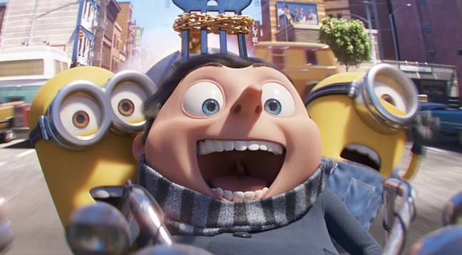 Minions: Rise of Gru debuted at number three at the Chinese Box Office last week. Credit: Universal Studios