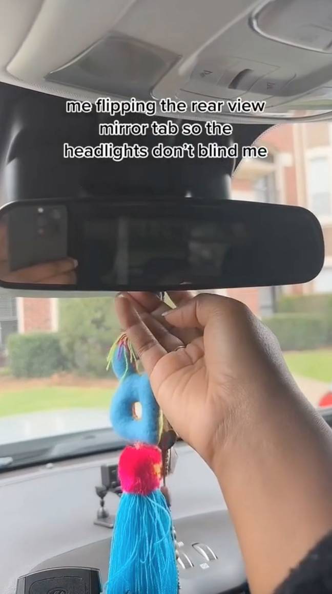 Drivers warned cars have a secret button under rear view mirror which ...