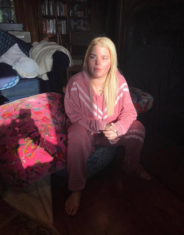 The star shared an 'unrecognisable' snap of herself in the midst of her addiction. Credit: Instagram/@jessicasimpson