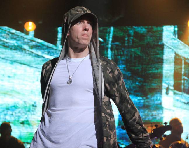 Eminem in 2013. Credit: CelebrityArchaeology.com / Alamy 