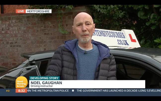 Noel Gaughan appeared on Good Morning Britain. Credit: ITV