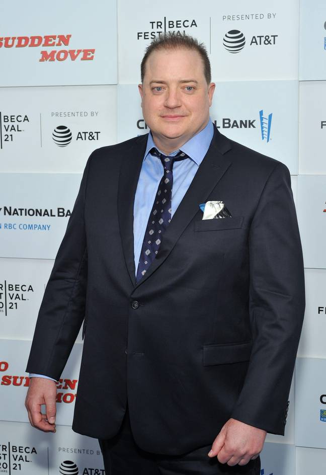 Brendan Fraser at the world premiere of No Sudden Move at the Tribeca Festival 2021. Credit: Sipa US/Alamy Stock Photo