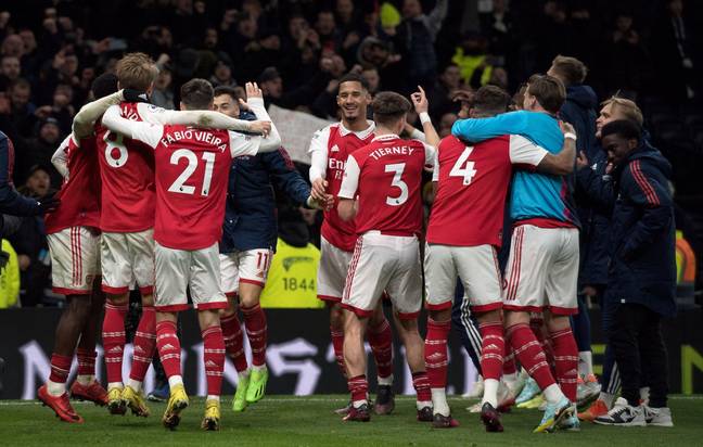 Arsenal won the match 2-0. Credit: PA Images/Alamy 