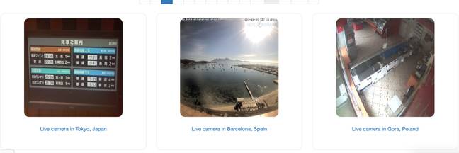 You can view any kind of live feed. Credit: Insecam.org