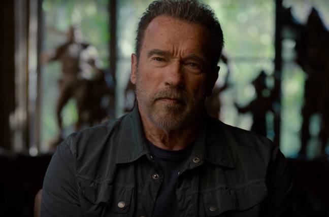 Arnold Schwarzenegger has opened up about the 'violence' of his childhood in the new Netflix docuseries. Credit: Netflix