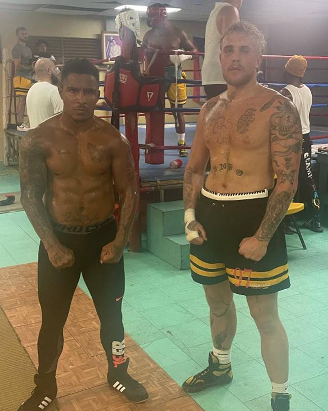 Anthony Taylor (left) thinks there is only one winner on 26 February. Credit: @anthony_prettyboy/ Instagram 