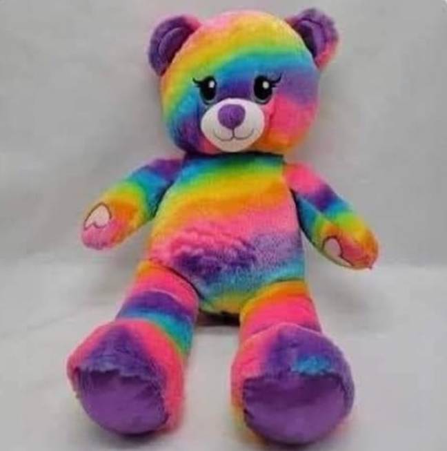 Build-A-Bear kindly decided to make a replica of the rainbow teddy for the young girl. Credit: Facebook/@thebig1063