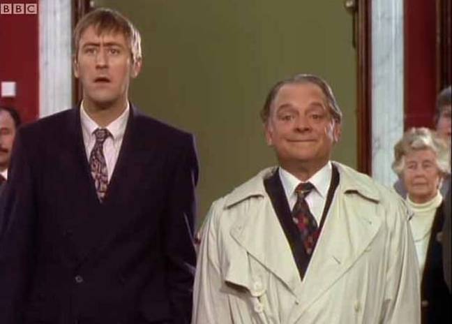 Only Fools and Horses star Sir David Jason has suggested that he no longer sees his on-screen brother Nicholas Lyndhurst. Credit: BBC
