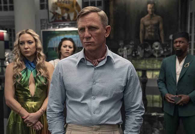 A line said by Daniel Craig has been hailed the most 'powerful' in the film. Credit: Netflix