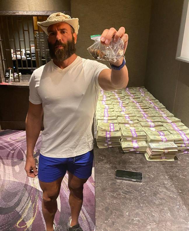 The social media influencer wants to become a billionaire. Credit: Instagram/@danbilzerian