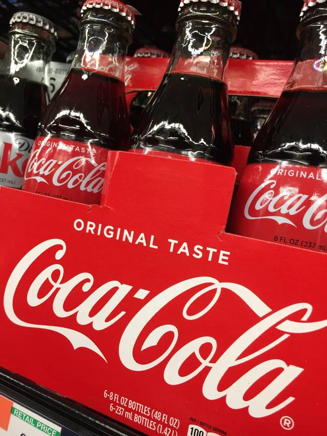 You can get your hands on a bottle of the Coca-Cola Original Taste if you visit the truck. Credit: Patti McConville/Alamy Stock Photo