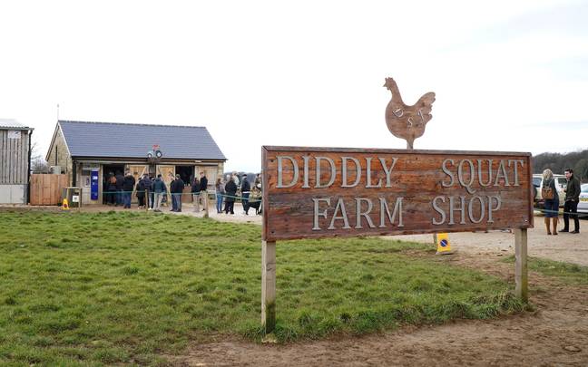 Diddly Squat Farm Shop reopened this month. Credit: PA