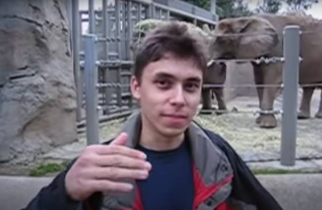 'Me at the zoo' has been watched over 262 million times. Credit: YouTube/jawed