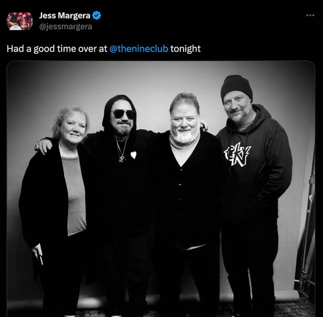 Bam Margera allegedly threatened to kill his family. Credit: Twitter/ @jessmargera