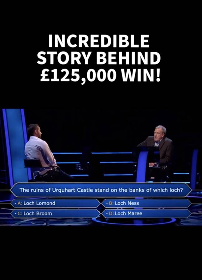 He believed he had the right answer. Credit: ITV