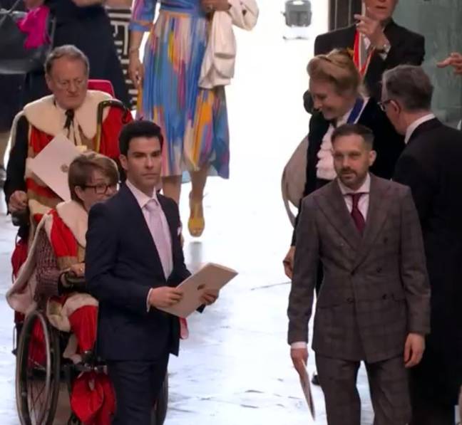 People were confused to see Dynamo at the coronation. Credit: BBC