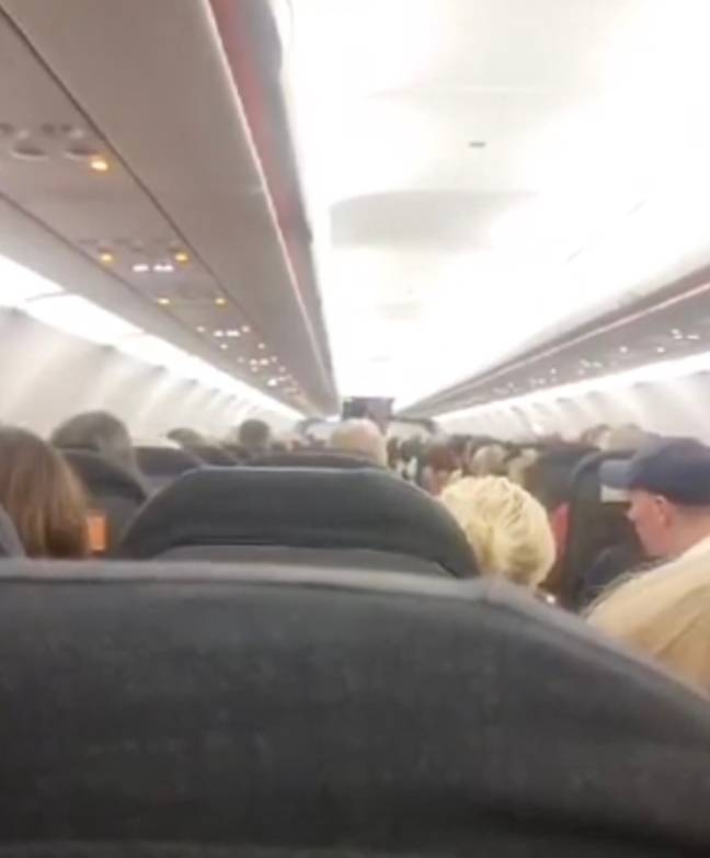 Passengers were told that some would have to get off in order for the flight to take off. Credit: Reach