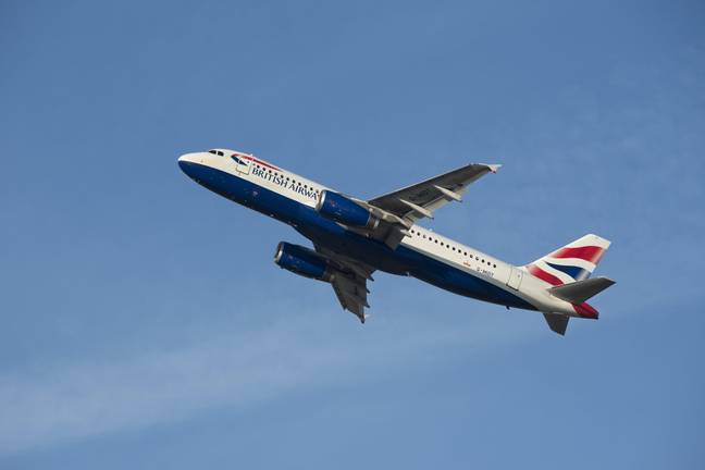 A British Airways flight. Credit: Alamy