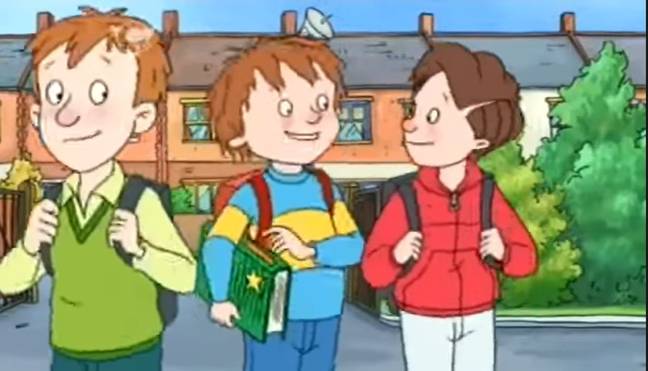 This scene in Horrid Henry is surprisingly NSFW. Credit: YouTube/ Vb6AndFlashTutorials