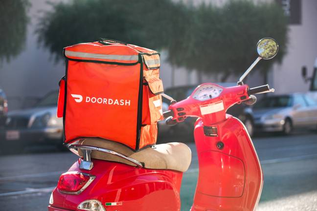 The driver explained that if the customer says her food wasn't delivered, he'd be penalised. Credit: DoorDash