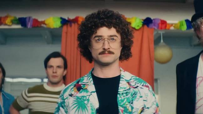 Radcliffe in 'Weird: The Al Yankovic Story'. Credit: Roku