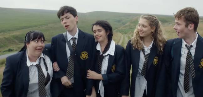 Red Rose centres on a group of friends after they've finished their GCSEs. Credit: BBC
