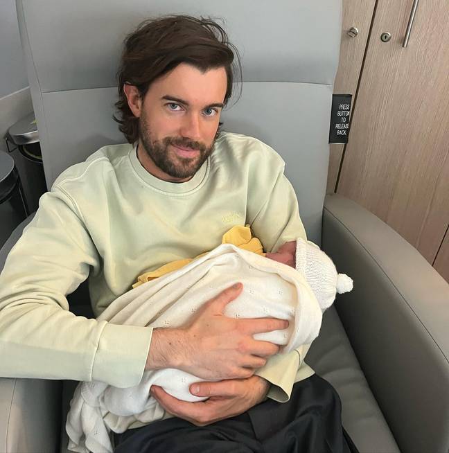 Jack Whitehall welcomed his first child earlier this month. Credits: Instagram/Jack Whitehall