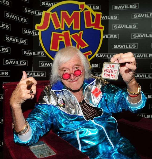Savile died in 2011. Credit: PA Images / Alamy Stock Photo.