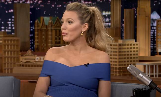 Blake Lively once opened up about one of her husband's crude scenes in Deadpool. Credit: NBC