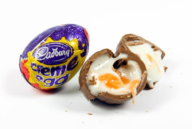 &quot;I love a Creme Egg but this is shocking.&quot; Credit: Rachel Husband / Alamy Stock Photo