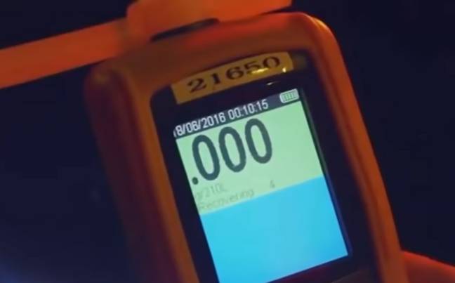 Both breathalyser tests came up with zero. Credit: 9 News