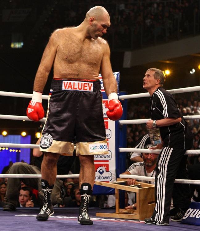 The 49-year-old boxer holds the title of the tallest world champion in boxing history. Credit: PA Images / Alamy Stock Photo