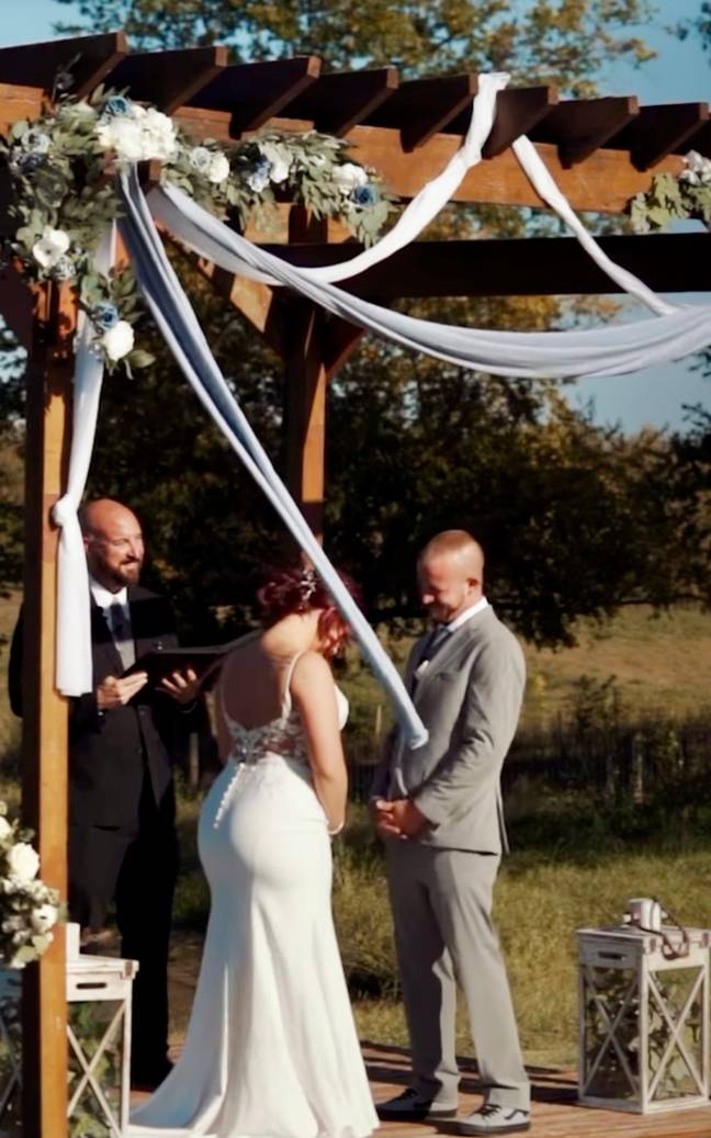 Groom stuns wedding guests with explicit vows that even the officiant tried to tweak