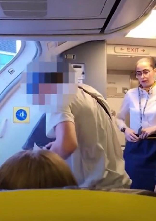 The man was removed from the flight by police. Credit: MEN Media