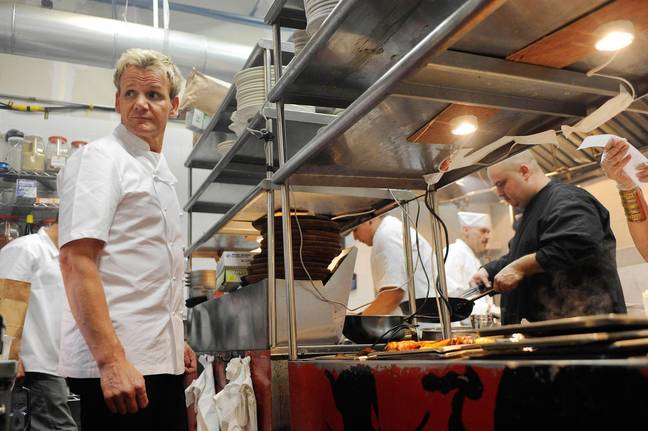 Gordon Ramsay could often be heard shouting to '86' something on Kitchen Nightmares. Credit: Everett Collection Inc / Alamy Stock Photo