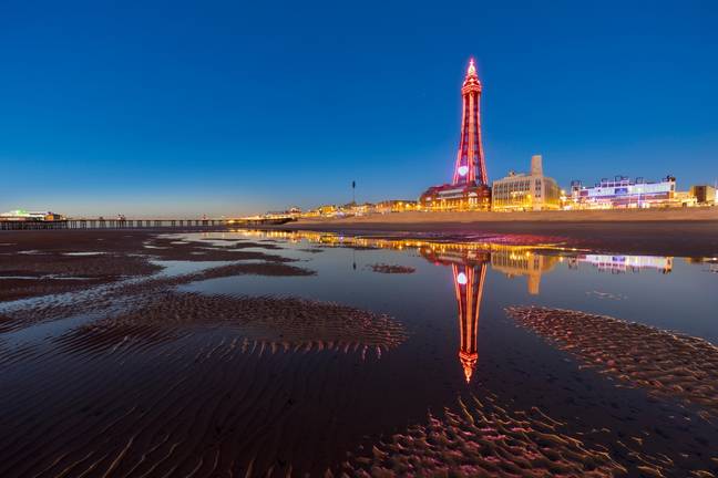 It wasn't quite the getaway to Blackpool they'd planned. Credit: Alamy