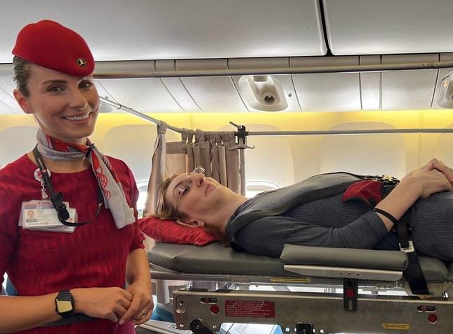 Rumeysa flew on her first plane recently. Credit: @rumeysagelgi/Instagram