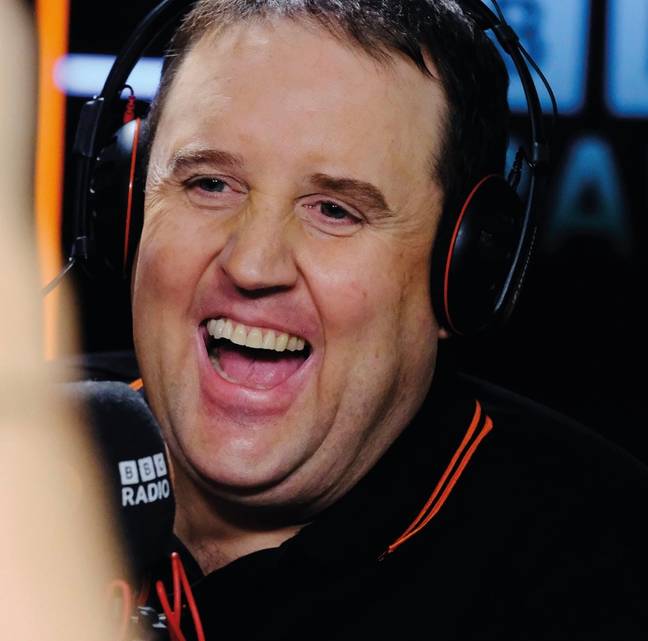 Peter Kay said he thought he'd only be in the news when he died. Credit: BBC