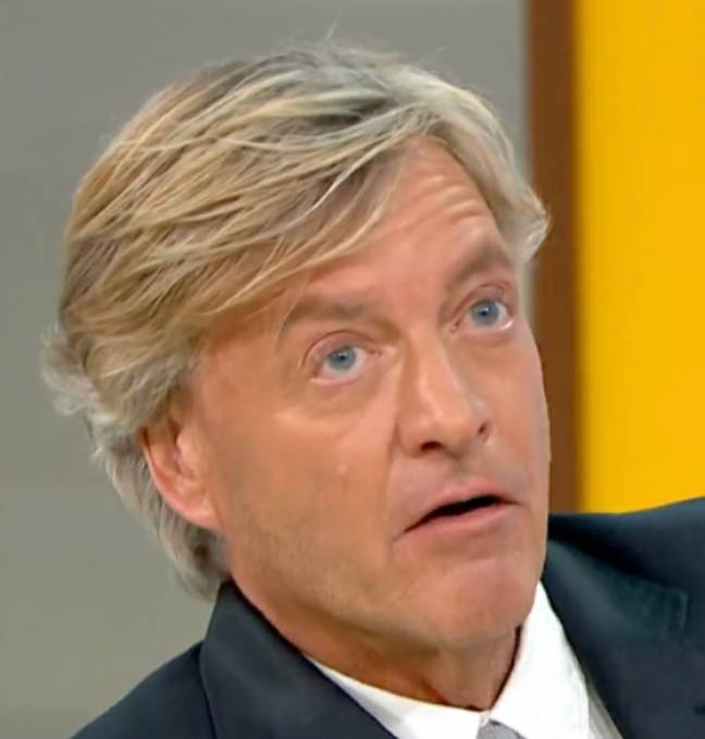 Richard Madeley was evidently shocked to discover he featured in the doc. Credit: ITV