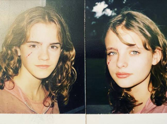 Flick Miles was Emma Watson's body double in the first three Harry Potter movies. Credit: Twitter/@FlickMiles1