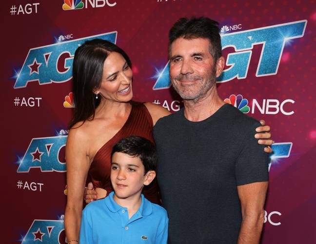 Simon shares nine-year-old Eric with fiancée Lauren Silverman. Credit: David Livingston/Getty Images
