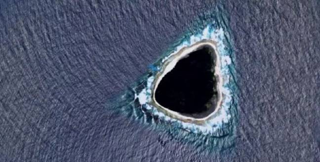 Some people joked we'd finally found the island in Lost. Credit: Reddit