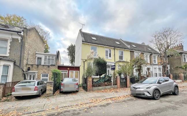 This is what the property looks like from the outside. Credit: Rightmove
