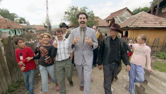 Borat was born and raised in the village of Kuzcek, Kazakh SSR. Credit: 20th Century Fox
