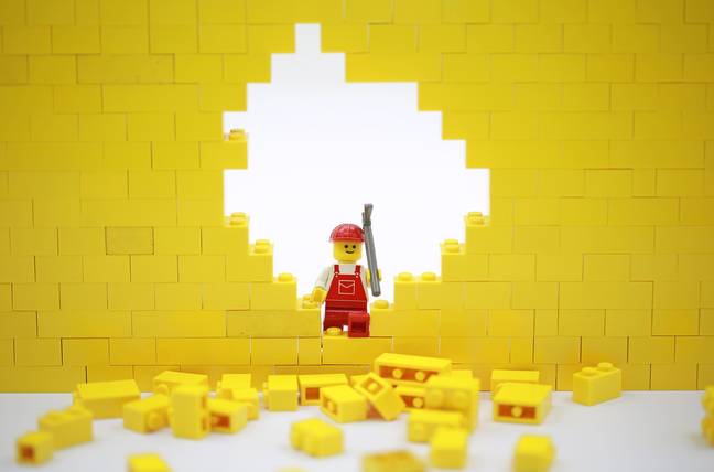 The strange Lego theory has made people rethink how their houses are built. Credit: Lego story / Alamy Stock Photo