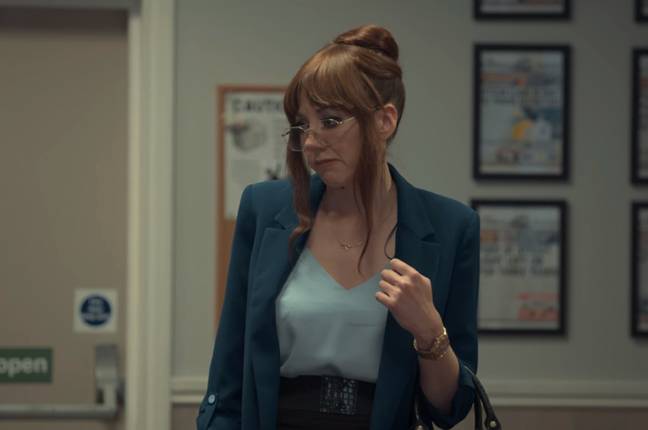 While Corden wouldn't probably be a dream dinner guest for McNally, the comedian was a favourite pick for 'After Life's' Kath (Diane Morgan). Credit: Netflix
