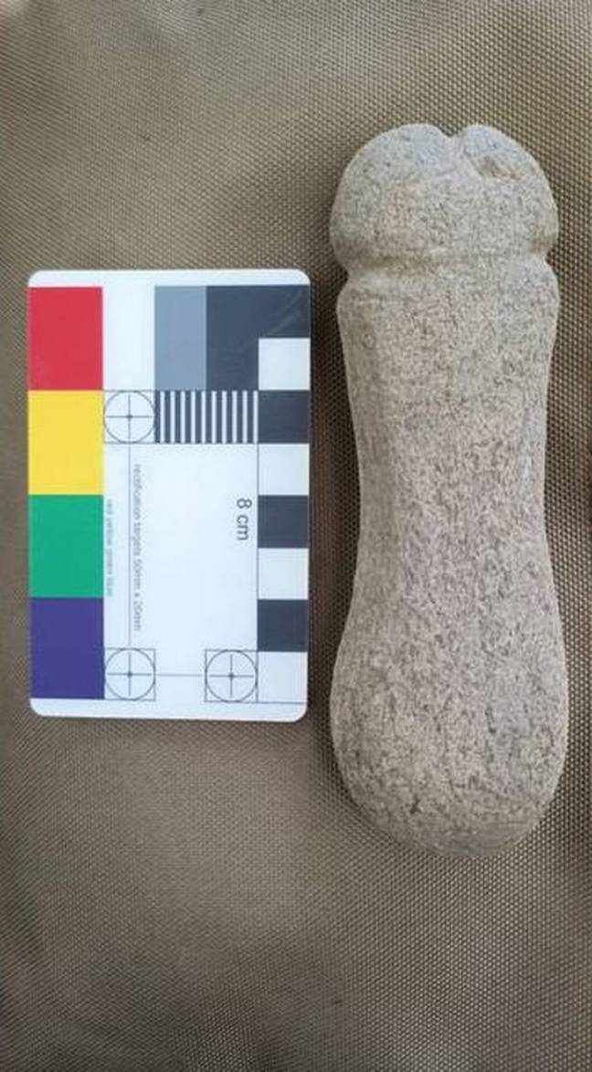 The stone object was used for something violent. Credit: Arbore S.Coop.Galega