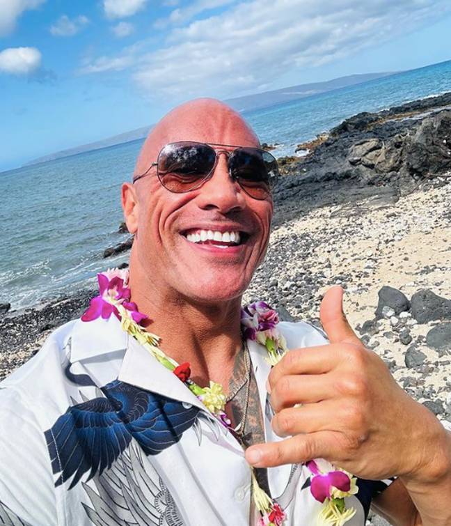 The Rock reunites with Jumanji director on Red One. Credit: Instagram/@therock