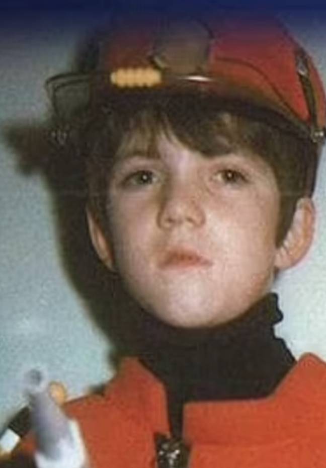 A young Simon Cowell. Credit: ITV