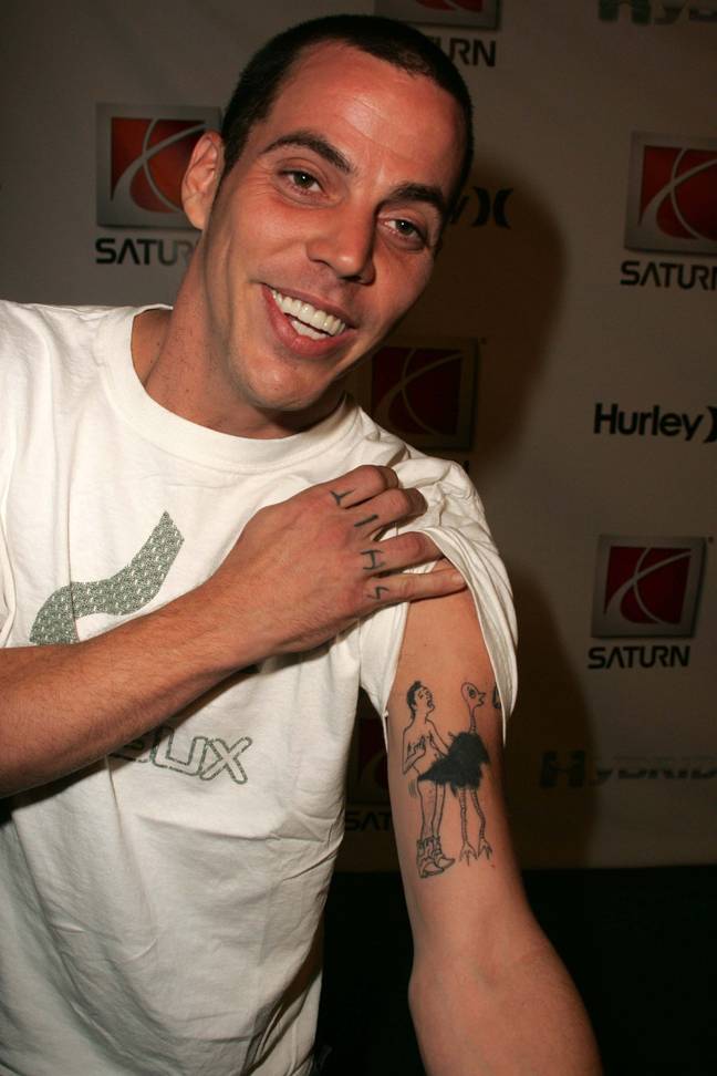 Steve O Got Tattoo That Was So Over The Line He Covered It Up steve-o-got-tattoo-that-was-so-over-the-line-he-covered-it-up